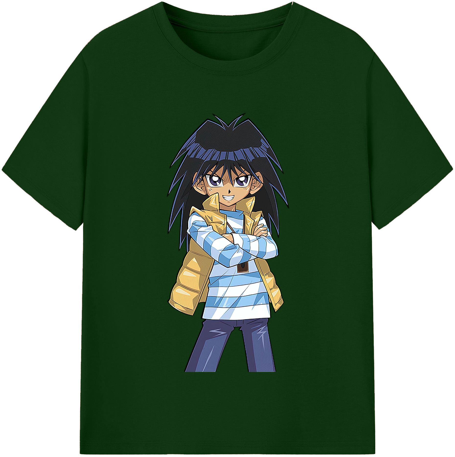 （画像用） 遊☆戯☆王 Yu-Gi-Oh! 綿100％半袖Tシャツ（フロントプリント）